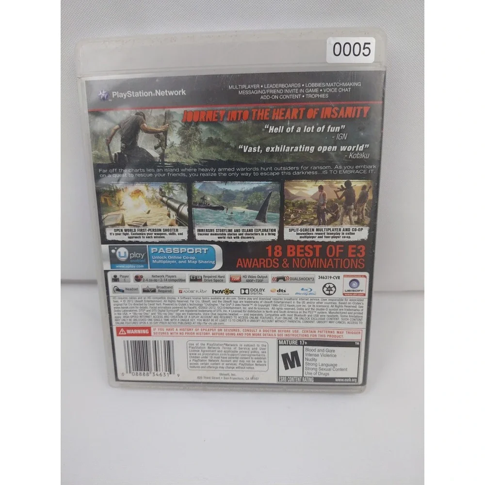 Far Cry 3 (Sony PlayStation 3)